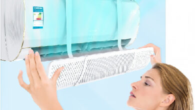 유티즌 에어컨 바람막이 무접착 무조립 자연풍 윈드바이저 60cm~103cm, 1개, 단일상품