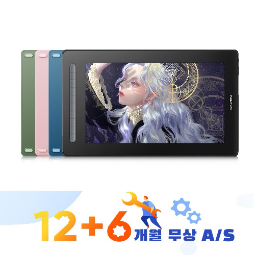 XPPen엑스피펜 Artist 16 2세대 액정타블렛 약 15.4인치, 핑크