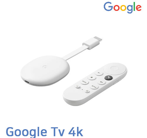 구글 크롬캐스트 Tv 4K Google Chromecast Tv 4K 스마트폰 미러링 티비연결 [병행수입/평일 3시이전주문건 당일출고/데러주식회사선택]
