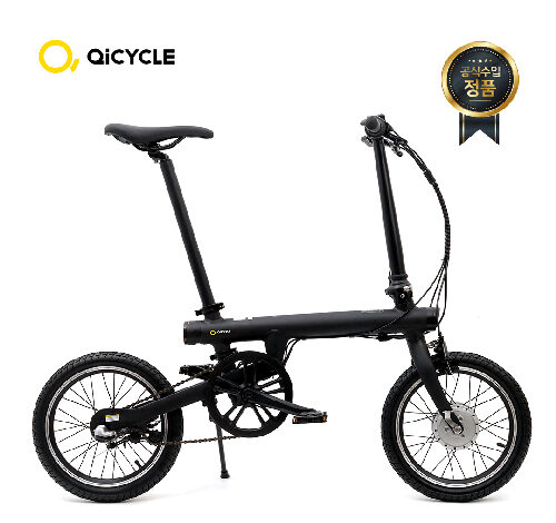 치사이클 EF1 클래식 블랙 전기자전거 초경량 접이식 미니벨로 자전거 토크센터 수입정품, 무광블랙, 알루미늄