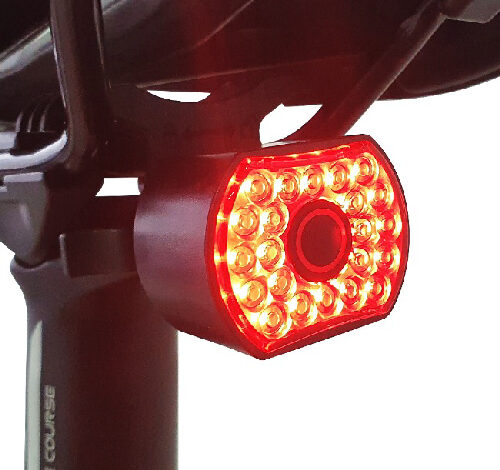 디빅 LD09 스마트 감속센서 자전거 후미등 안전등 라이트, 단품, 1개