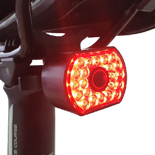 디빅 LD09 스마트 감속센서 자전거 후미등 안전등 라이트, 단품, 1개