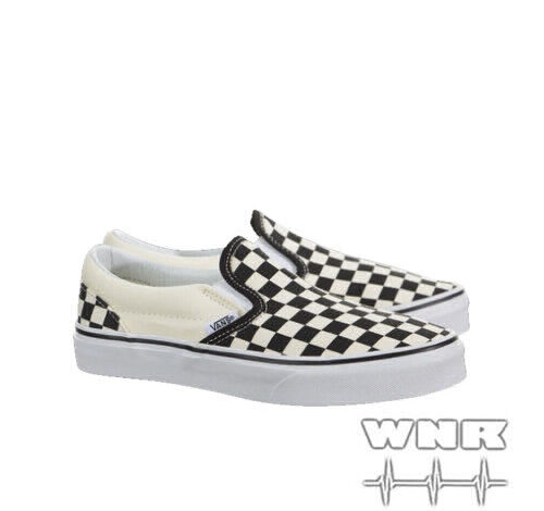 [국내정식매장] 반스 키즈 운동화 VANS KIDS 클래식 슬립온 - (체커보드) 블랙:화이트 UY Classic Slip-On-(Checkerboard) blackwhite VN