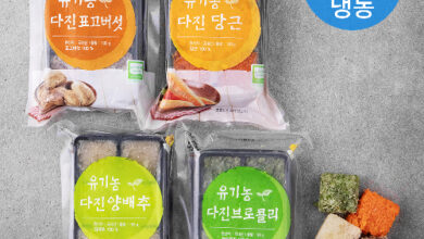 웰팜넷 유기가공식품 인증 이유식용 다진채소 혼합 4종 세트 2호 (냉동)