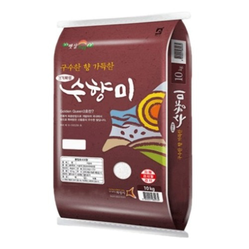 현대농산 수향미 골든퀸3호 쌀 10kg 단일품종 상등급