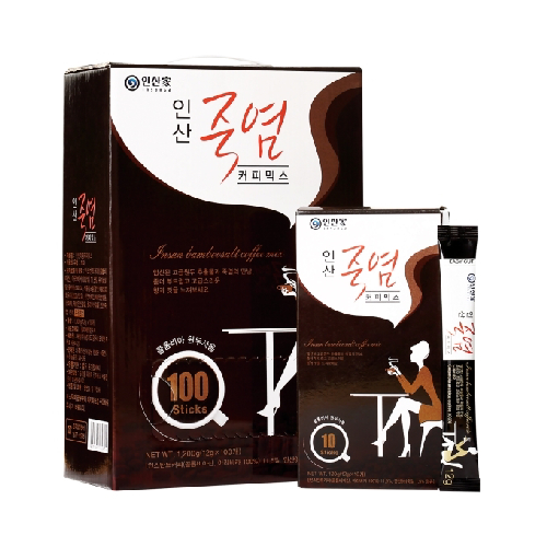 인산가 커피믹스 12g X 100개 + 맛보기 죽염건빵 1봉 증정 죽염본가 인산죽염 [정품 판매자 사업자번호: 660-58-00496], 1세트