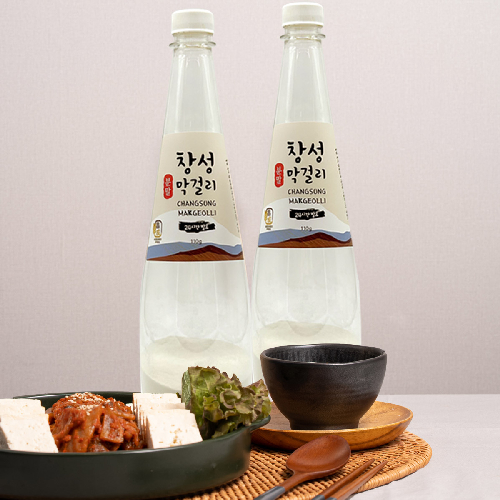 창성 국내산 쌀로 만든 분말막걸리 키트 DIY 무아스파탐 2병, 2병, 110g
