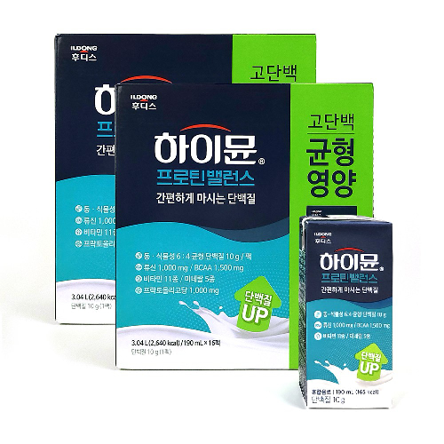 [간편히 마시는]하이뮨 산양유 프로틴밸런스 드링크 (16입*1박스), 190ml, 32팩