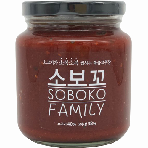 소보꼬 오리지널 소고기 볶음고추장, 400g, 1개