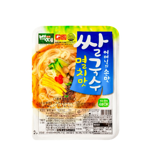 백제 쌀국수 멸치맛 92g