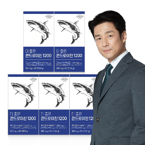 콴첼 더 좋은 콘드로이친 1200 5BOX/5개월, 5개, 60정