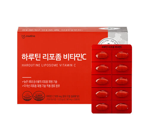 하루틴 리포좀 비타민C 실속 패밀리팩 200정, 200정, 1박스
