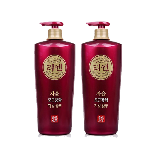 리엔 자윤 대용량 지성샴푸 샴푸, 950ml, 2개