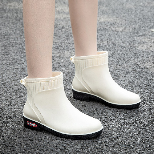 여성 초경량 미끄럼방지 작업 장화 주방장화 Women's rain shoes