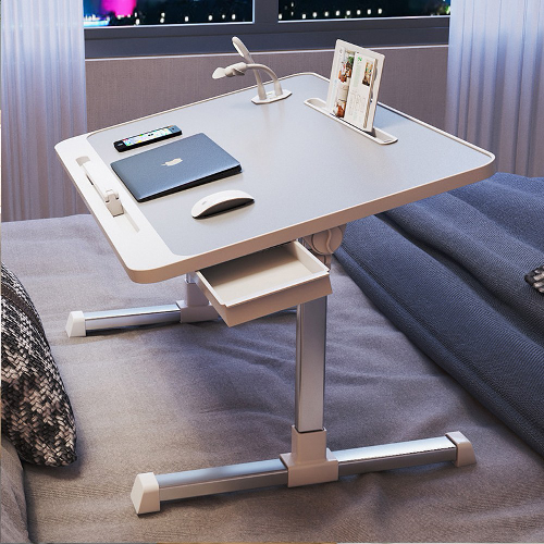 CK리빙 접이식 침대 노트북 좌식 책상 테이블 트레이 서랍+USB선풍기+스탠드+높이조절