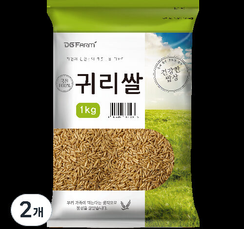 건강한밥상 2023년산 햇곡 국산 귀리쌀