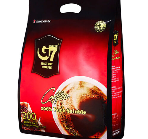 G7 퓨어 블랙 커피 수출용 2g