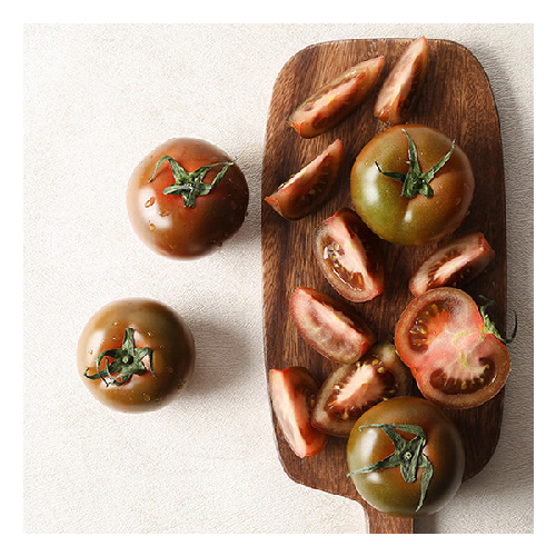 [농부마음] 토마토의 귀족 흑토마토 2kg(랜덤과), 2kg (랜덤과), 1박스