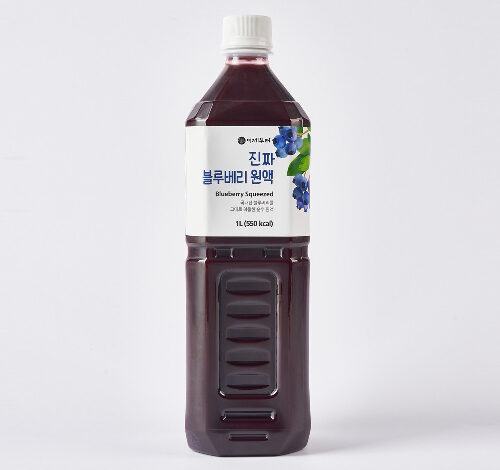 국내산 진짜 블루베리 원액, 1개, 1L