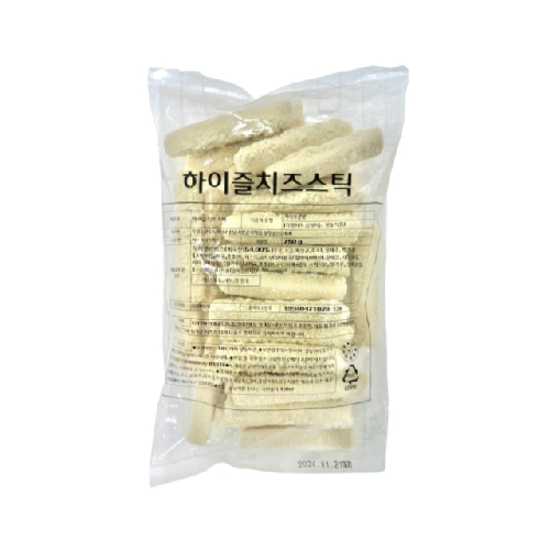 하이즐 치즈스틱 750g (냉동)