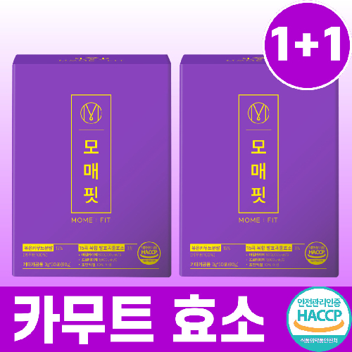 모매핏 카무트 효소 식약청인증 인절미맛 카뮤트 효소분말 소화효소 KAMUT, 2개, 90g