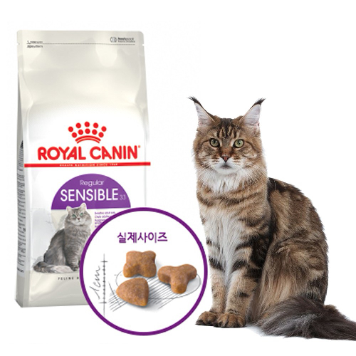 로얄캐닌 캣 센서블 2kg 고양이 사료, 2kg, 1개