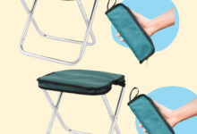 생활해랑 파우치형 초경량 휴대용 접이식 의자