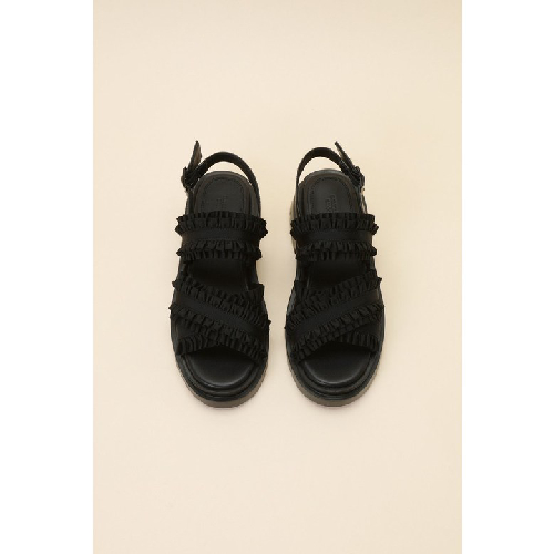 [백화점 매장정품]슈콤마보니여성샌들 []SUECOMMA BONNIE DG2AM24032BLK [김나영 착용]Cancan 24 sandal(black) 여름 스트랩 키높이