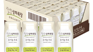 상하목장 유기농 우유