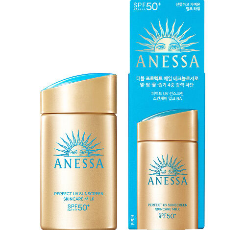 아넷사 퍼펙트 UV 선스크린 스킨케어 밀크 NA SPF50+ PA++++