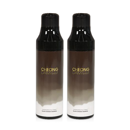 청담스타일 포레스트 블랙체인지 샴푸 200ml, 자연갈색