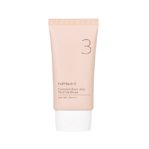 넘버즈인 3번 도자기결 파데스킵 톤업베이지 SPF50+ PA++++, 50ml