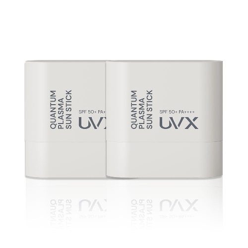 UVX 플라즈마 에어핏 근적외선 열차단 저자극 선스틱, 2개, 10g