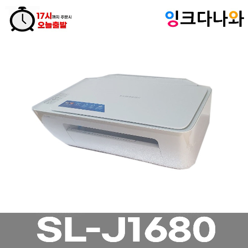 삼성전자 컬러 잉크젯 복합기 SL-J1680 + 잉크