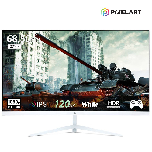 픽셀아트 PIXELART PA2740W 화이트 120Hz FHD IPS 27형 모니터 무결점, PA2740W