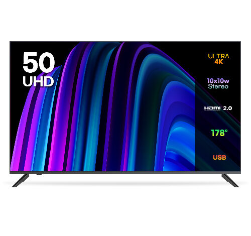 이노스 4K UHD LED TV 50인치 제로베젤 티비, 125cm(50인치), NEW E5000UHD, 스탠드형, 고객직접설치