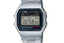 카시오 남여공용 메탈 디지털 명품 시계 A158WA-1DF / CASIO